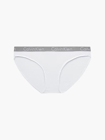 Calvin Klein Underwear HU015475 | Calvin Klein Radiant Cotton Női Bikini Alsó Fehér